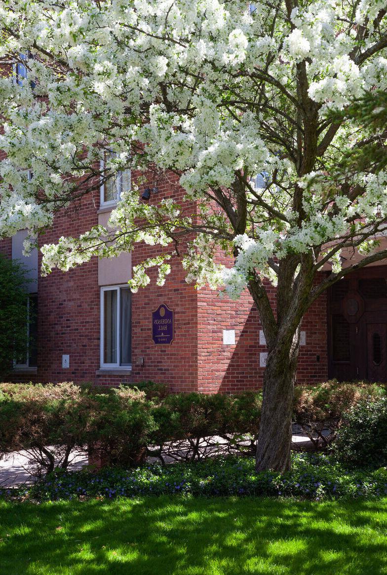 The exterior of Anderson Hall